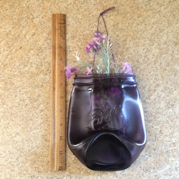 Purple Ball Jar Farmhouse Wall Decor - Picture 8 of 8